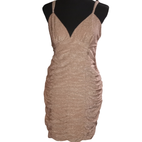 NWT Wild Fable Women's Bodycon Criss-Cross Dress size M - Picture 4 of 9